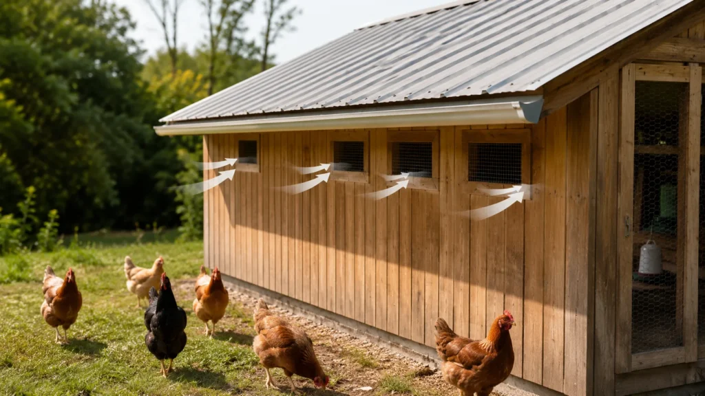 Chicken Coop Ventilation: The Simple Setup That Keeps Hens Healthier