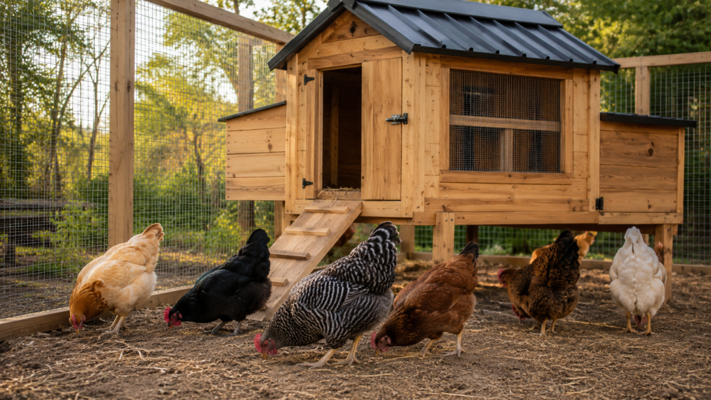 What Size Coop Do I Need for 6 Chickens? A Practical Space Plan