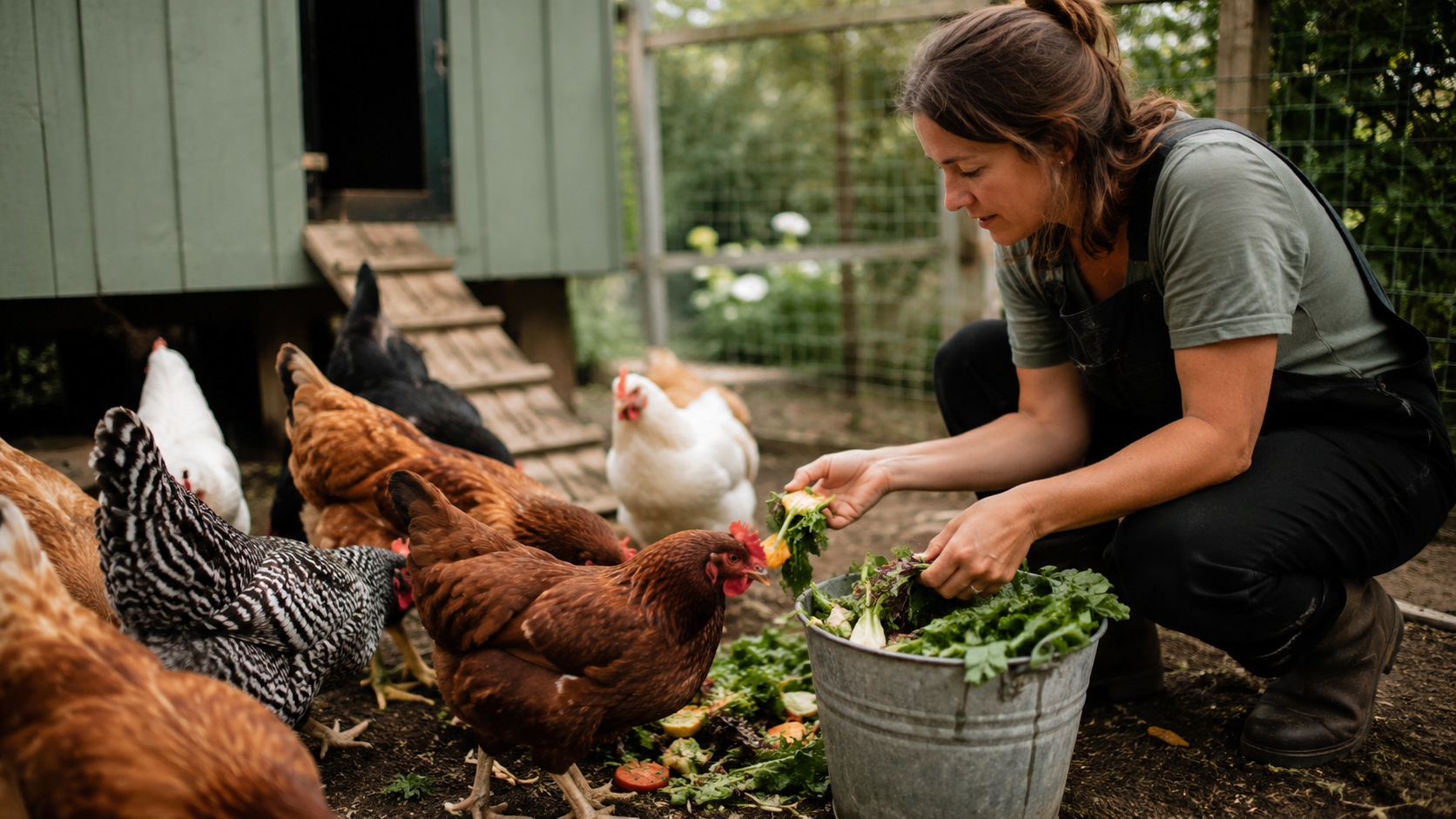 How to Customize Vegetable Feeding for Your Flock