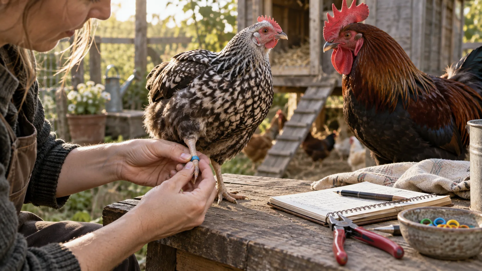 How to Customize the Hen or Rooster Check