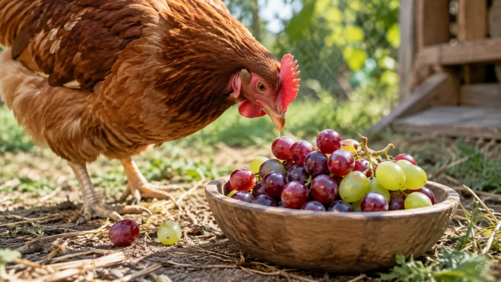 Can Chickens Eat Grapes? Safe Serving Sizes, Benefits, and Risks