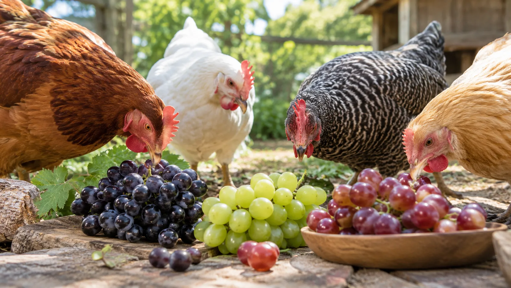 How to Customize Grapes for Different Chickens