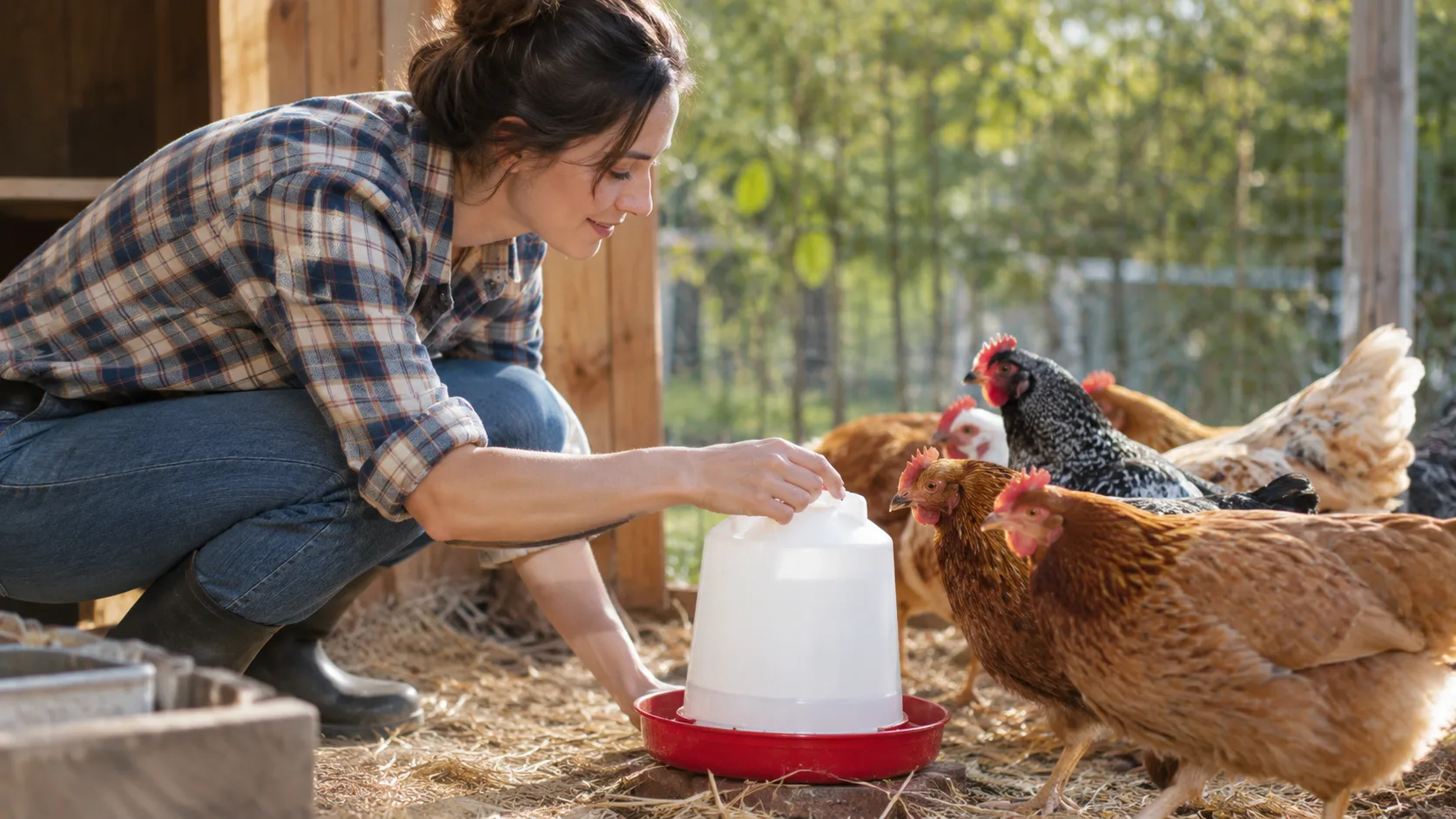 How to Adjust Water Care for Different Chick Situations