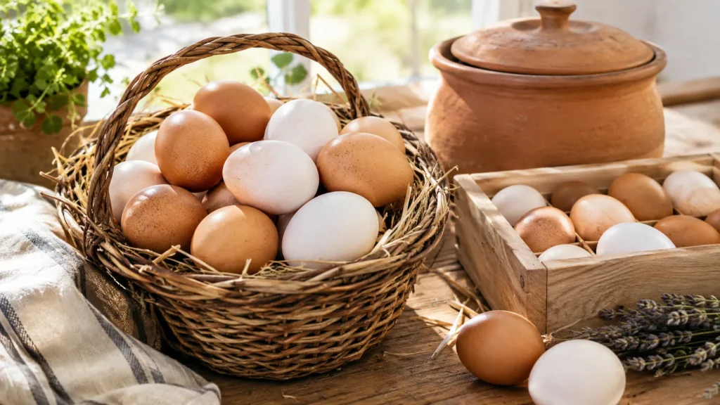How to Store Fresh Eggs Without Refrigeration (Safely and Simply)